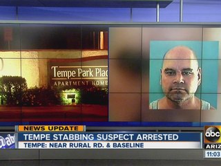 Tempe stabbing suspect arrested