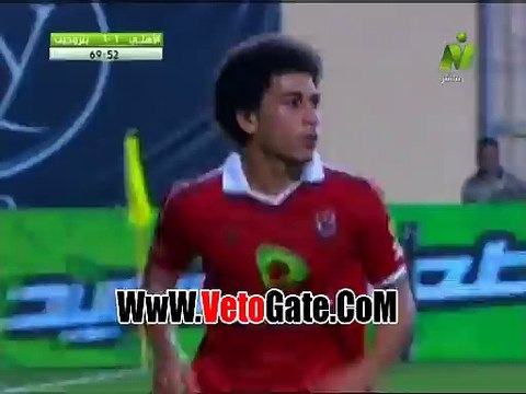 حسين السيد يقوم برد فعل غريب عقب هدفه امام بتروجيت