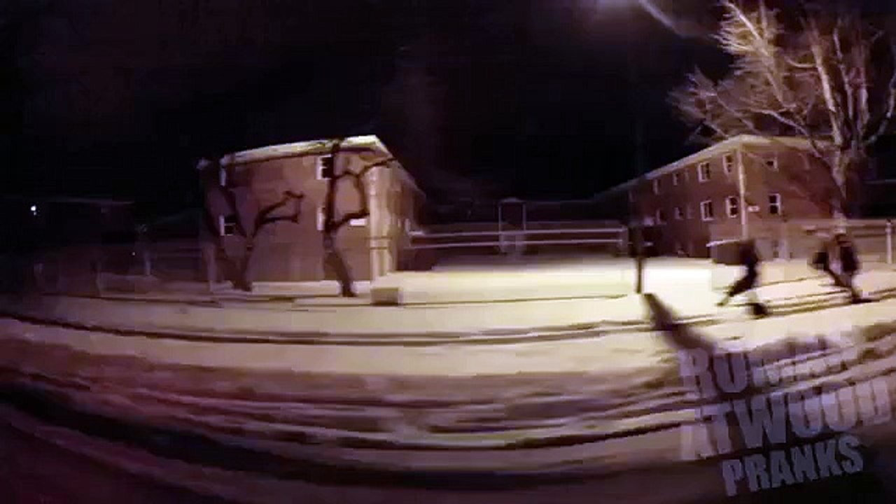 Guy shoots back, Drive by shooting prank!!! EPIC!!