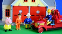 Fireman Sam   Peppa Pig Bessie Fire Engine Pontypandy Toys WOW!!!