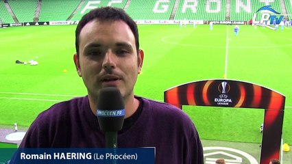 L'entraînement à J-1 pour l'OM à Groningen !
