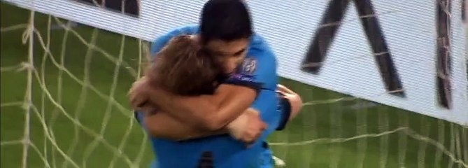 Gol de Luis Suarez Roma vs Barcelona 0-1 2015