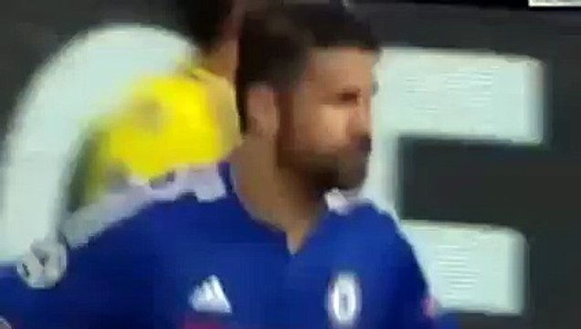 Diego Costa Goal - Chelsea vs Maccabi Tel Aviv 3-0 (UEFA Champions League)