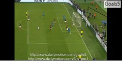 Luis Suarez Goal AS Roma 0 - 1 Barcelona Champions League 16-9-2015