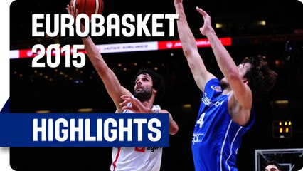 Serbia v Czech Republic - Quarter Final - Game Highlights - EuroBasket 2015