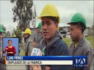 Incendio en fábrica deja pérdidas económicas