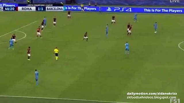 Lionel Messi Amazing Shot | Roma v. Barcelona 16.09.2015 HD