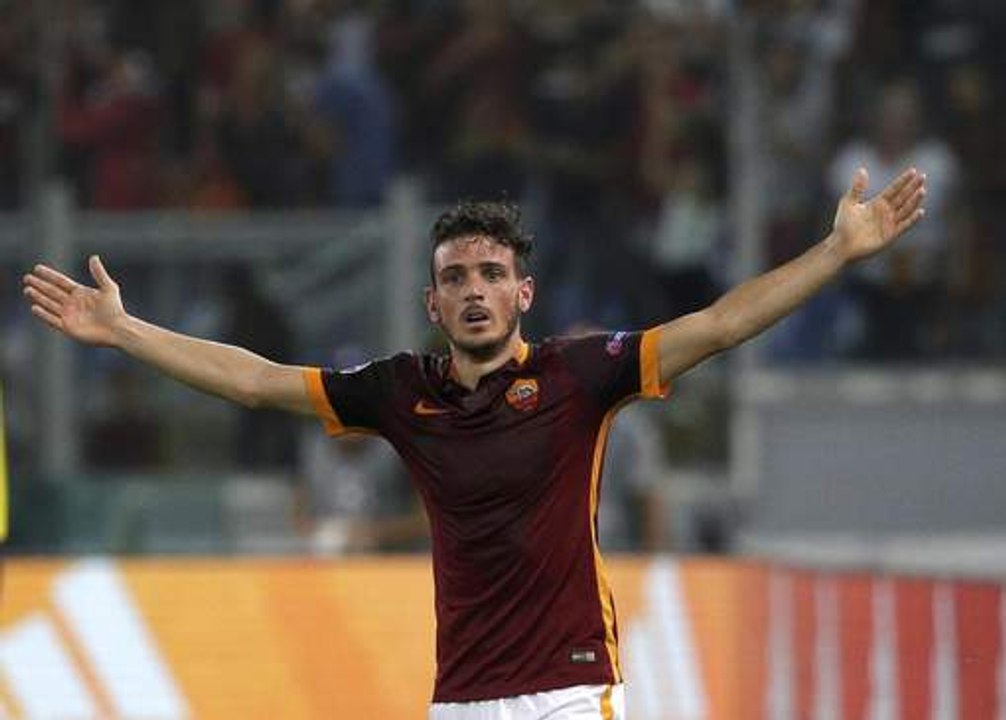 Le but exceptionnel de 50m de Florenzi AS Roma - FC Barcelone