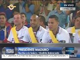 Maduro a selección de baloncesto: ustedes hablaron claro con su juego