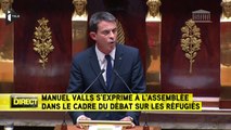 Manuel Valls annonce des mesures pour l'accueil des réfugiés