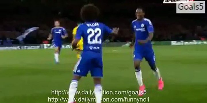 Cesc Fabregas First Amazing GOAL - Chelsea 4-0 Maccabi TA