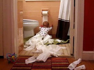 Baby Max Toilet Paper funny clip latest 2015 funny video | latest video