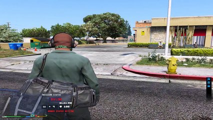 GTA V - Bodyguard Squads: Valkyrie Gunner & Epic NPC War with Battleground AP