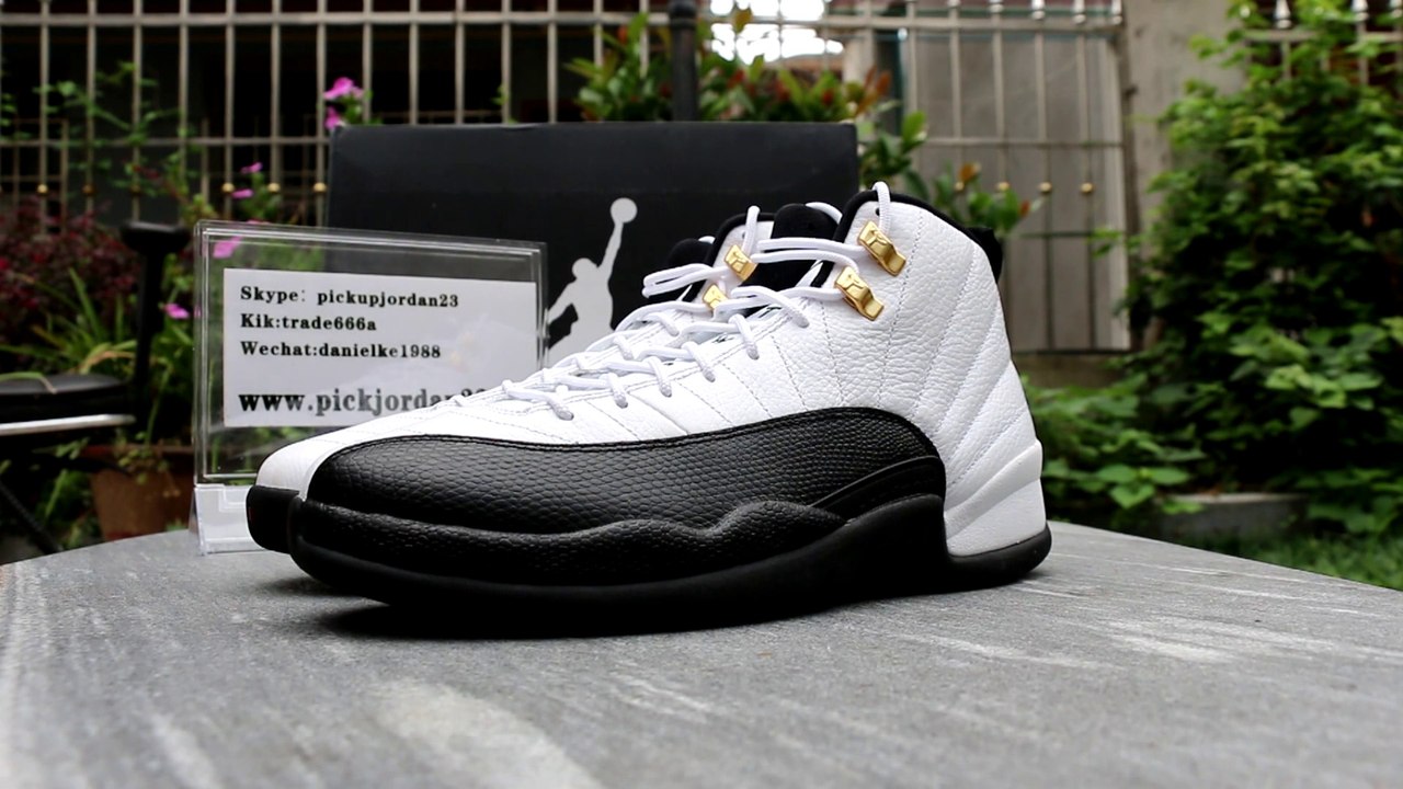 Air Jordan 12 Taxi HD Review From PickJordan23.ru
