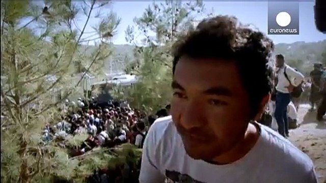 أزمة اللاجئين: توتر الأوضاع في جزيرة ليسبوس