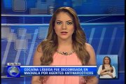 Cocaína líquida fue decomisada en Machala por agentes antinarcóticos
