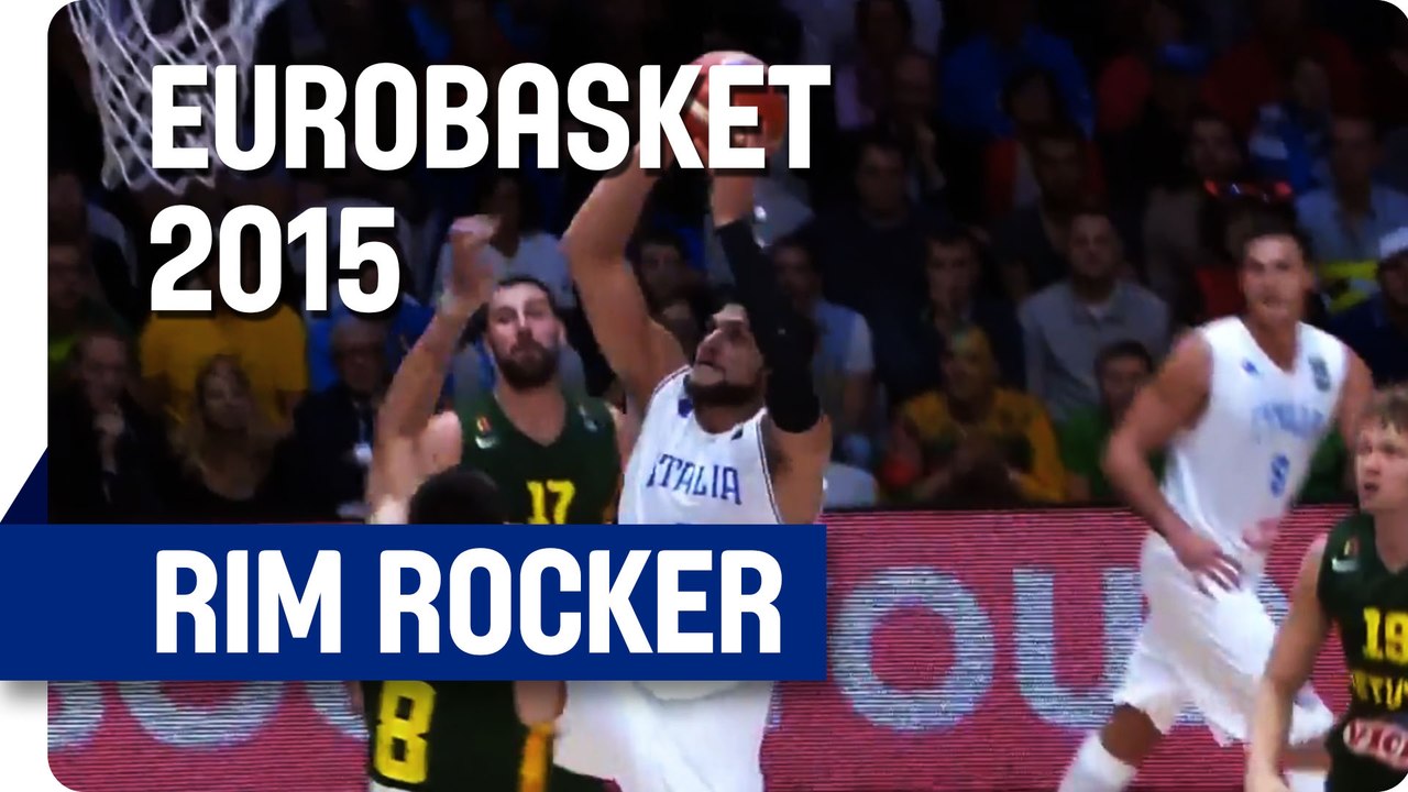 Gentile's Nasty Rim Rocker! - EuroBasket 2015