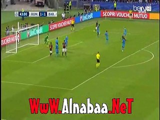 ملخص محمد صلاح فى مباراه روما وبرشلونه