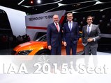 IAA 2015 Seat: Weltpremiere des Ibiza Cupra und Leon Cross Sport