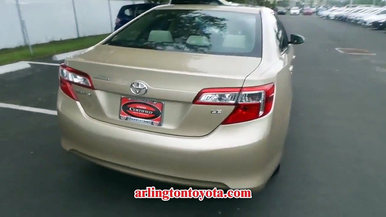 USED 2012 TOYOTA CAMRY LE for sale at Arlington Toyota Jax USED #63052A