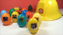 Surprise eggs Fireman Sam Surprise FRENCH TOYS oeufs surprise huevo sorpresas CBeebies kids videos enfants