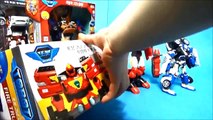 Or robots 5 Open box of quart Iran Tri carbon C R Z toys unboxing 5 Tobot robot car toys