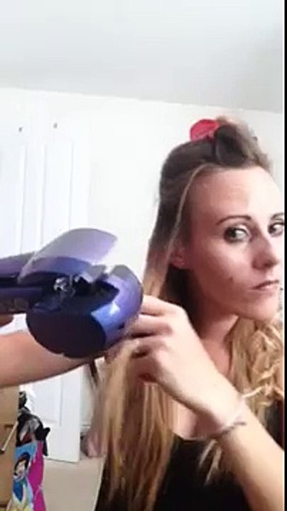 First try with my new BaByliss curl secret