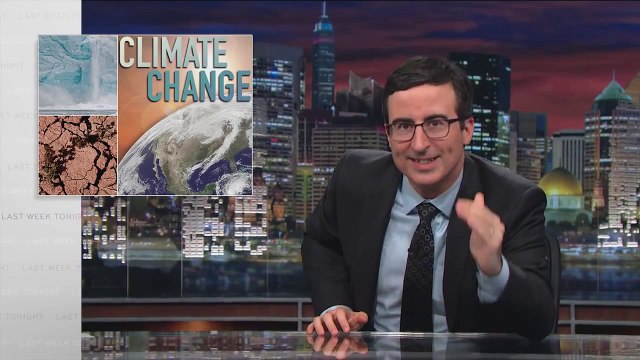 Last Week Tonight with John Oliver (HBO): Climate Change Debate .... COMEDY with serious point!