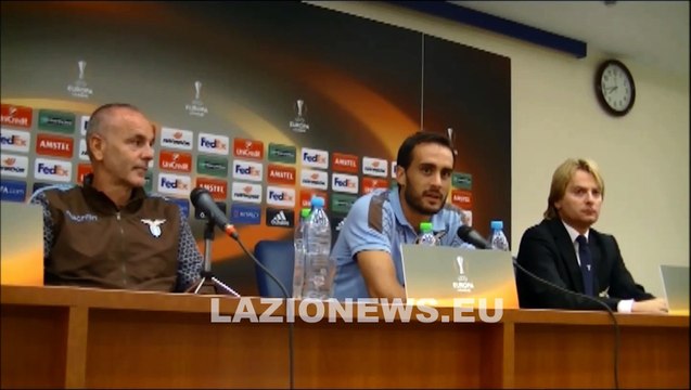 Gentiletti conferenza stampa Dnipro-Lazio