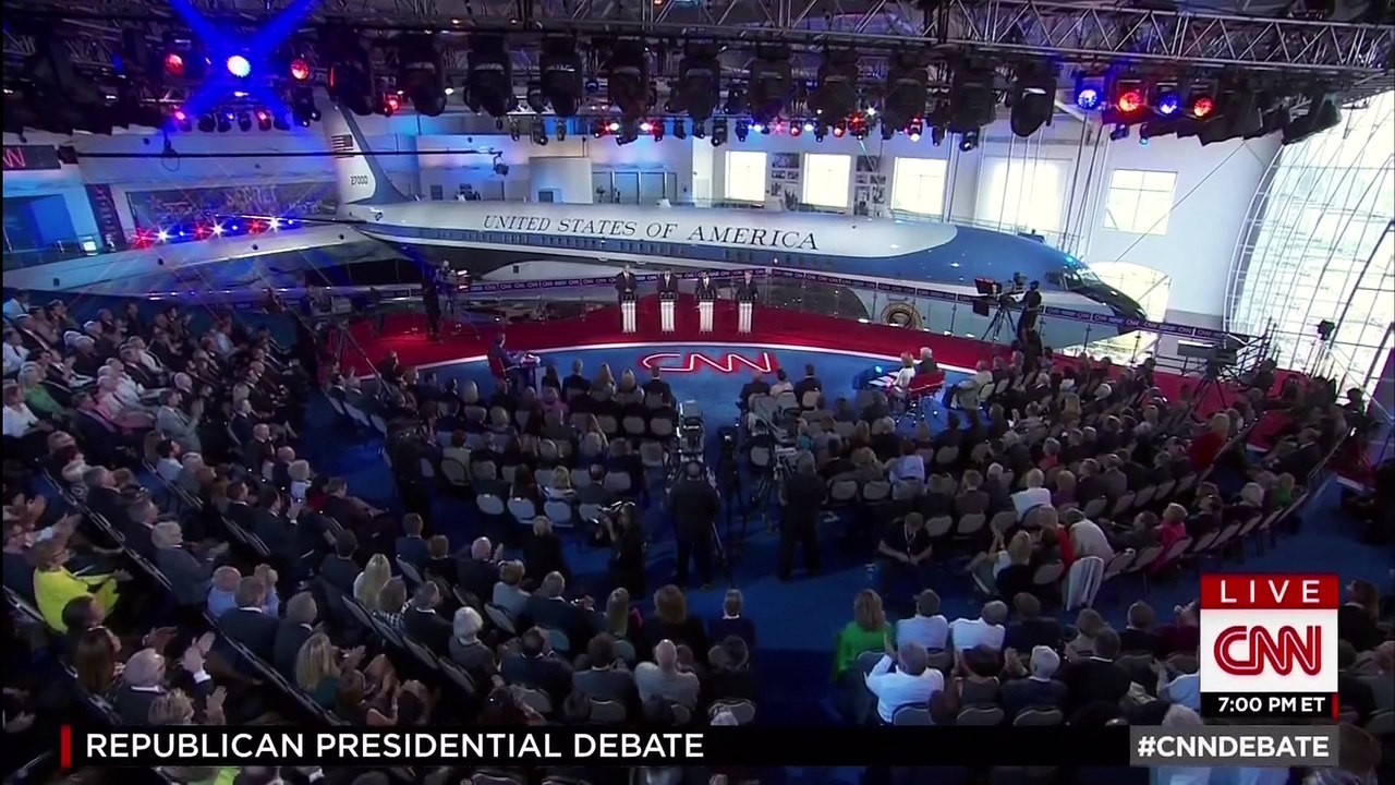 CNN's Republican primary debate. First round. Full HD. Part 2