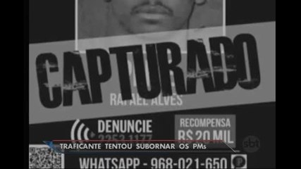 Traficante procurado no Rio é preso depois de tentativa de suborno