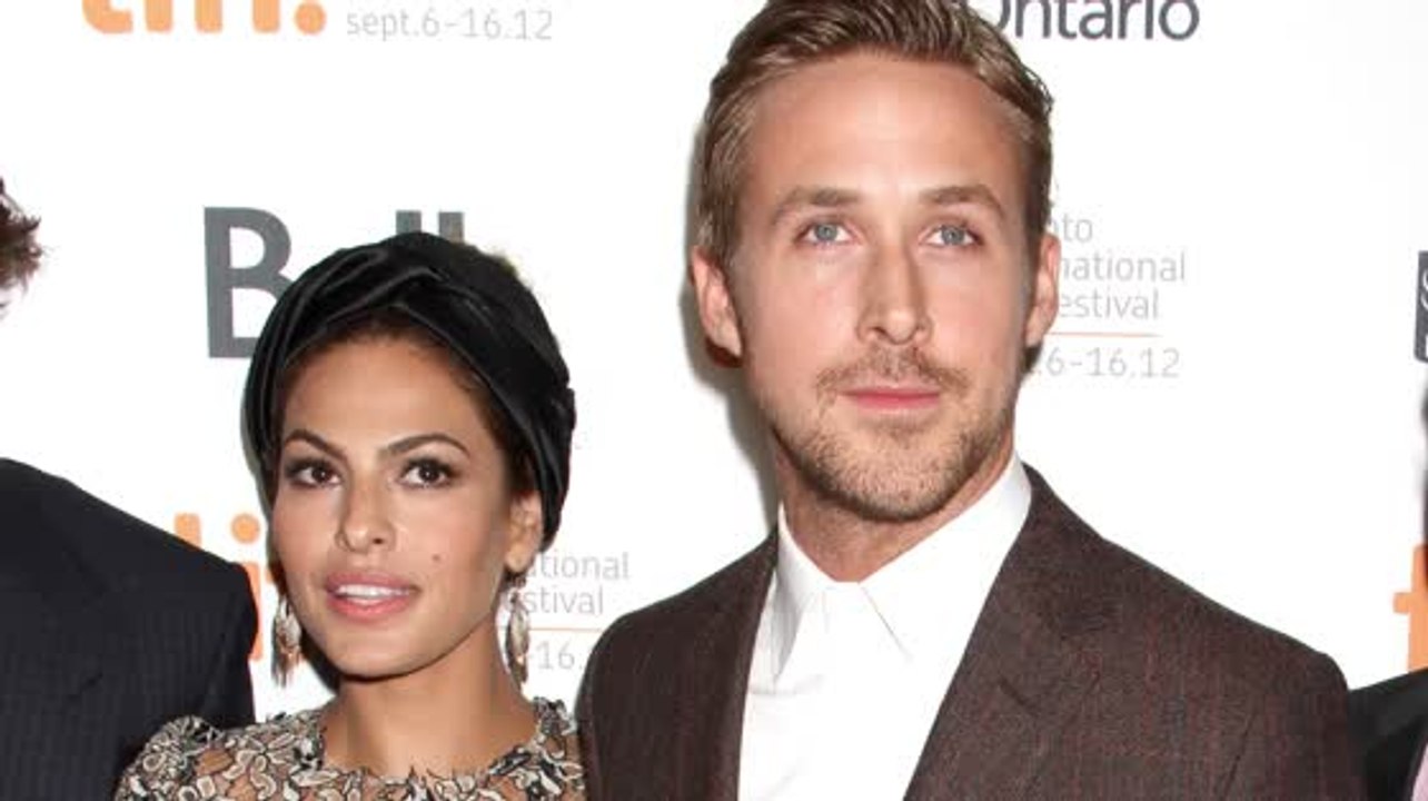 Ryan Gosling and Eva Mendes Celebrate Daughter'...