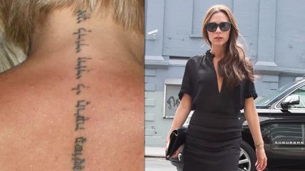 Victoria Beckham se fait enlever son tatouage