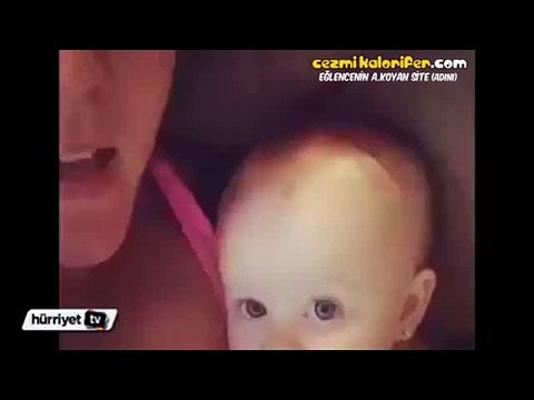 Anasını Taklit Eden Bebek Ayy yav yuuu