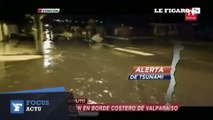 Un violent séisme de magnitude 8,3 frappe le Chili