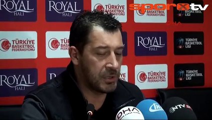 Sarıca: "Kaybettiğimiz için üzgünüz..."