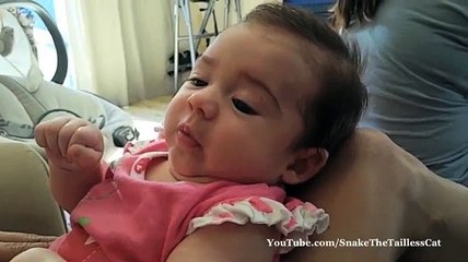 Baby Sneezes in Slow Motion