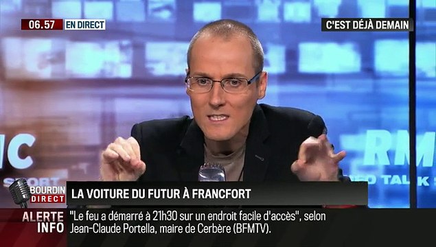 La chronique d'Anthony Morel: Les voitures du futur au salon de Francfort - 18/09