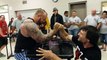 ‘The Mountain’ defeated at Arm Wrestling Match by Dude half his Size - Game of Thrones.