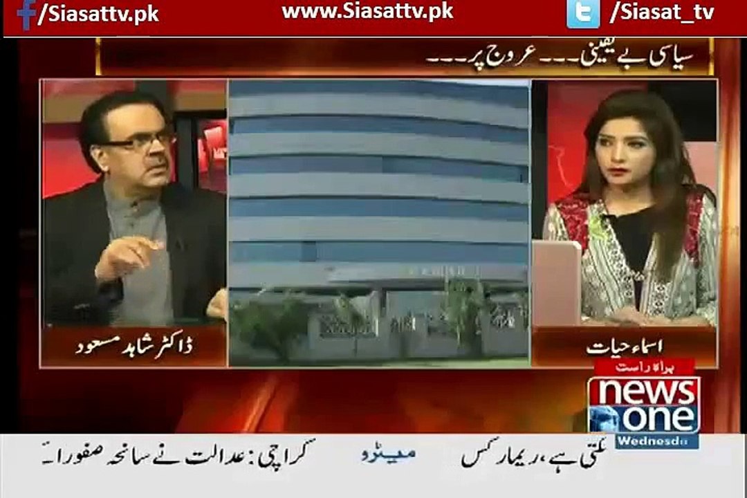Doger Sahab Kis Ko Galiyan Derahe Hain..Dr Shahid Masood Telling