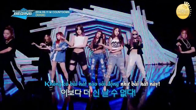 [Vietsub] [140918] M!Countdown Begins T-ARA Cut