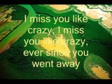 miss you like crazy lyrics- natalie Cole