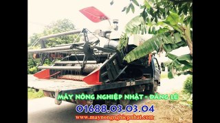 T8 2015 tiếp tục xuất máy gặt Kubota DC 70G Thái Lan đi Phủ Cừ Hưng Yên - Máy gặt rẻ nhất Miền Bắc