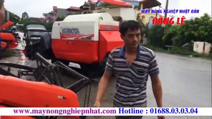 Mưa bão Xuất bán máy gặt Kubota DC-70 Thái lan đi Vĩnh Bảo Hải Phòng và Hoa Lư Ninh Bình