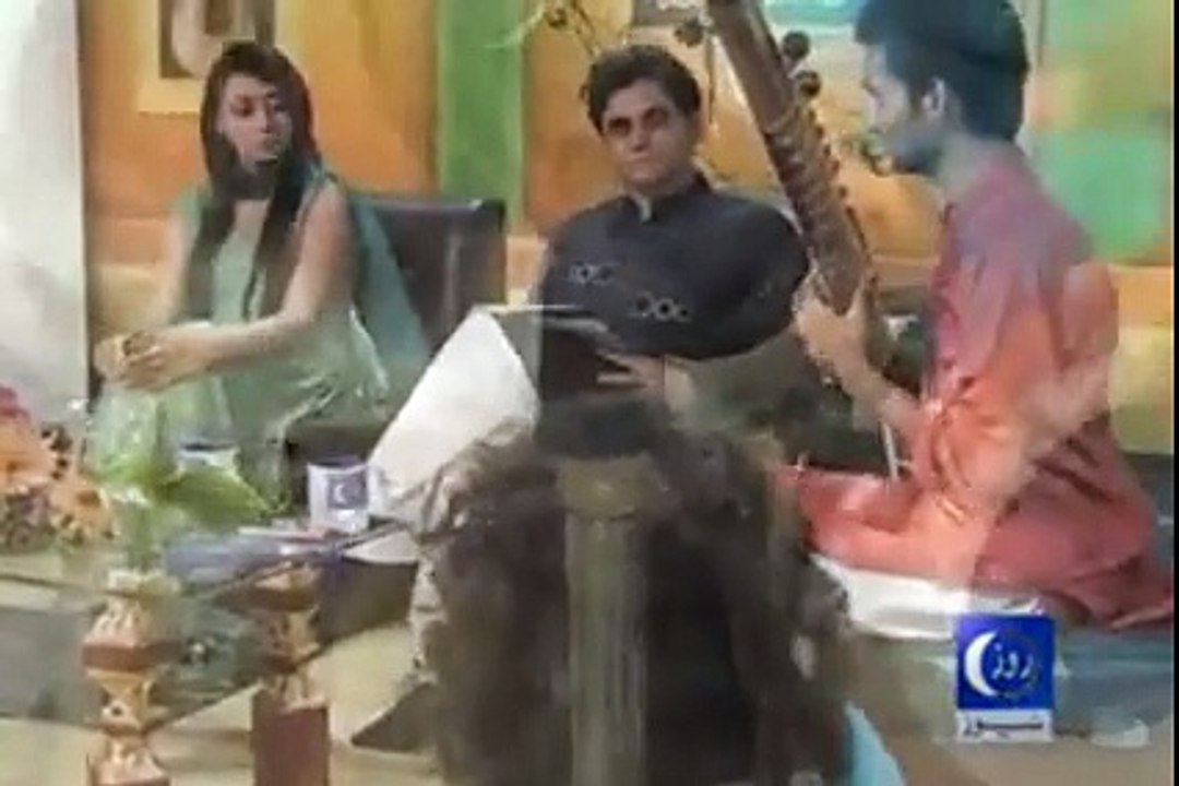 Soni Dharti Sajawal Khan On Roze TV Channel Wajih Nizami