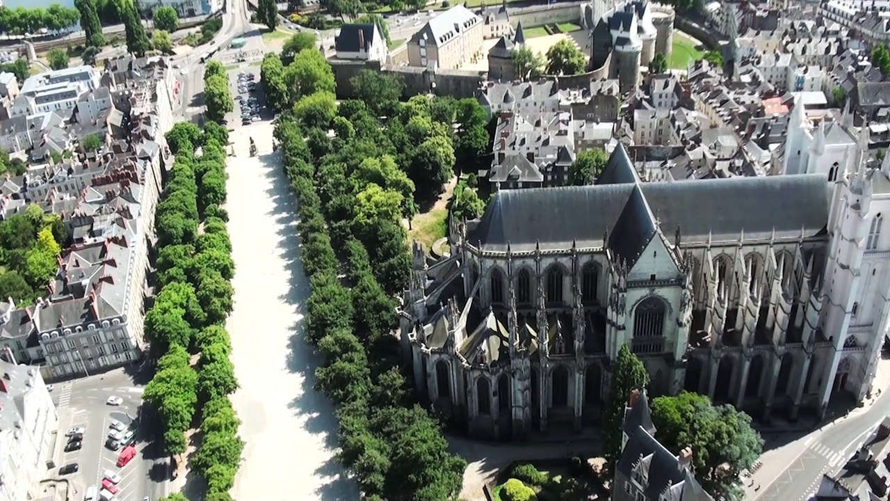 Nantes, filmée par les drones