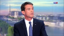 Valls sur TF1 : 