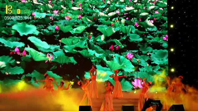 Cho Thuê Nhóm Múa Hoa Sen Sài Gòn - 0907.823.444