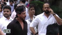SRK and Rohit Shetty attend Karim Moranis Mothers Funeral