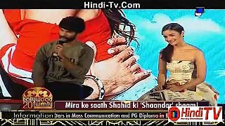 Mira Ke Saath Shahid Ki Shaandar Shaam 17th September 2015 Hindi-Tv.Com